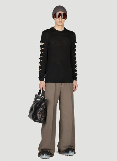 Rick Owens 机车针织衫 黑色 ric0151023
