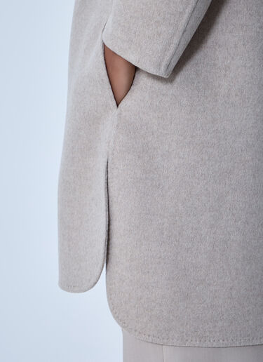 Longline Cashmere Coat Max Mara Longline Cashmere Coat Beige max0263013
