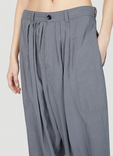 Lemaire Soft Pleated Pants Grey lem0252005