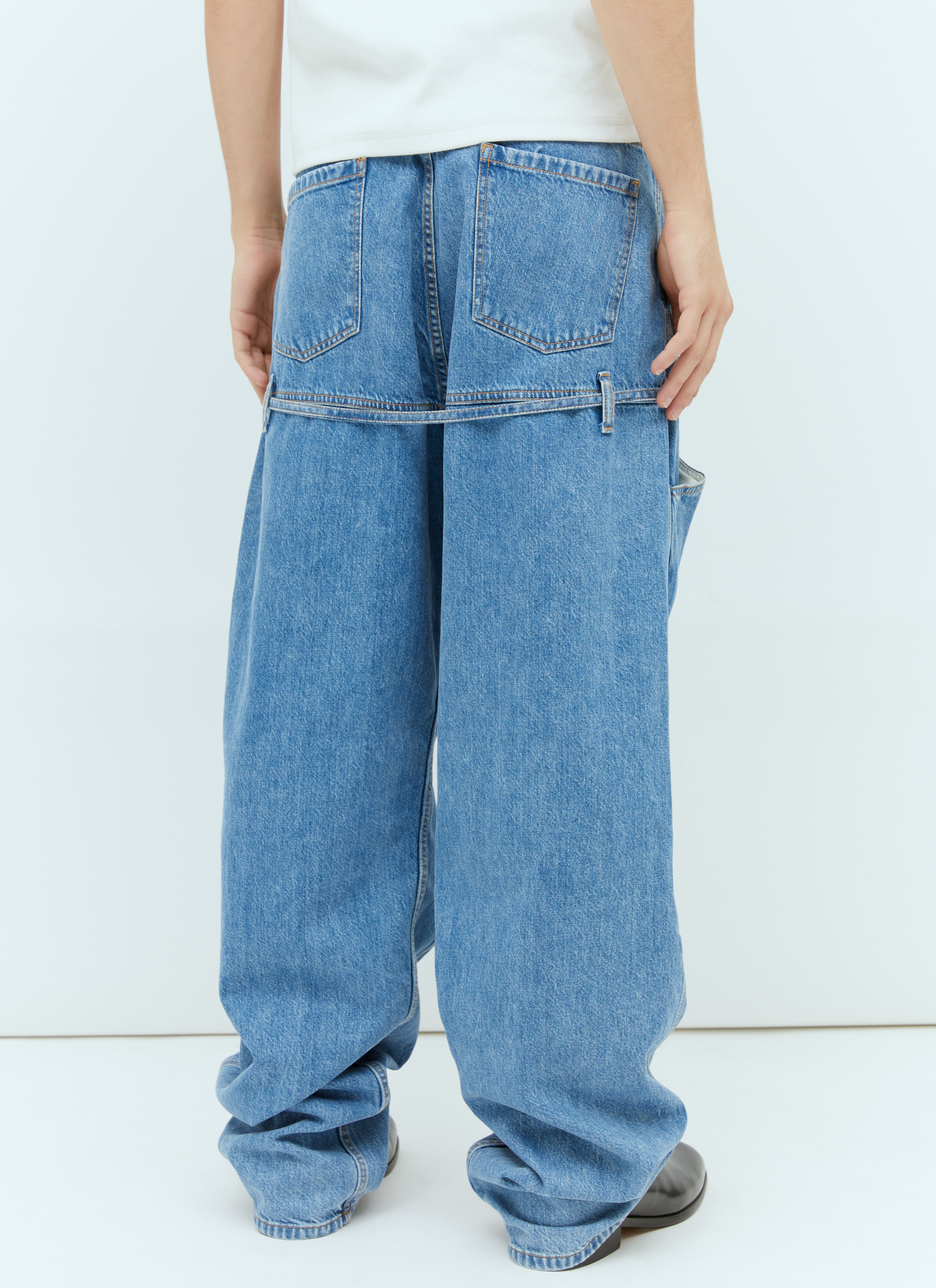 Jacquemus - Le de Nîmes Criollo Belted Jeans | HBX
