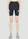 Durazzi Milano Striped Cycling Shorts Black drz0252011