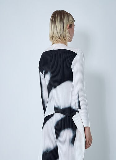 Issey Miyake Shadow Study Top White ism0261005