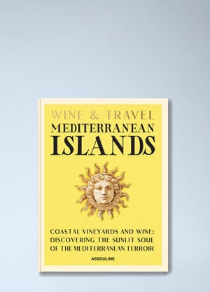 Assouline Wine And Travel: Mediterranean Islands Book Yellow wps0692450