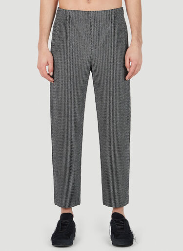 Homme Plissé Issey Miyake Zipper Chain Pants Grey hmp0151010