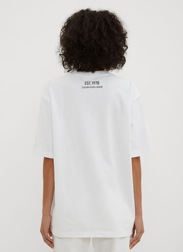 Modernist Crewneck T-Shirt Calvin Klein Est 1978 Modernist Crewneck T-Shirt White cke0234012