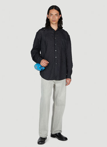 Otis Ripped Shirt Eytys Otis Ripped Shirt Black eyt0352005