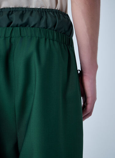 Lacoste Wide-Leg Drawstring Trousers Green lac0164012