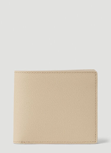 Maison Margiela Four Stitch Bifold Wallet Beige mla0148064