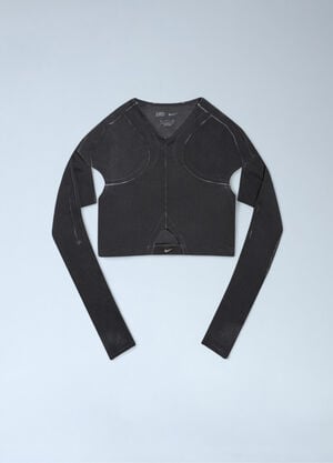 KNWLS NIKE Ghost Knit Top Black nik0262009