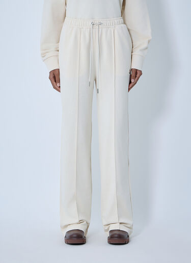 Logo Motif Track Pants Moncler Logo Motif Track Pants Cream mon0263041