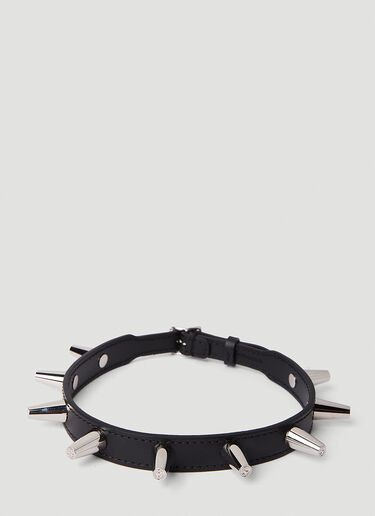 Gucci Maxi Stud Choker Necklace Black guc0251007