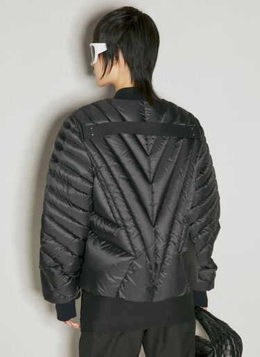 Moncler + Rick Owens 래디언스 다운 플라이트 재킷 블랙 mcs0355003