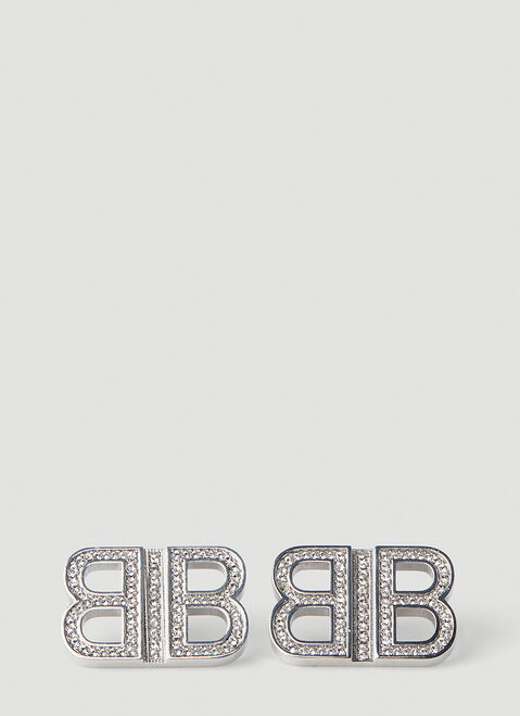 Balenciaga BB 2.0 Earrings Silver bal0252104