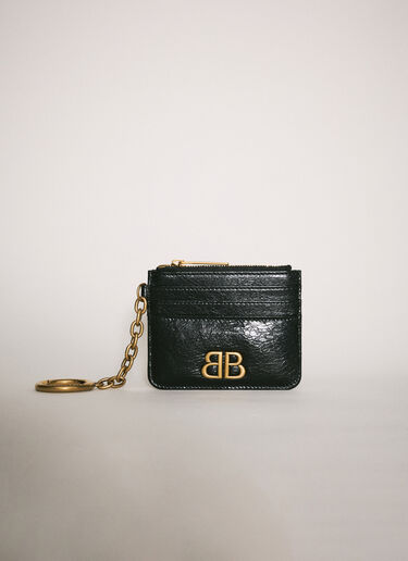 Balenciaga Monaco Chain Cardholder Black bal0257064