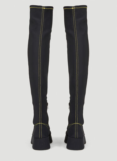 Retro Sock Boots GANNI Retro Sock Boots Black gan0251040