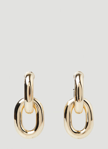 Rabanne XL Link Hoop Earrings Gold pac0248030