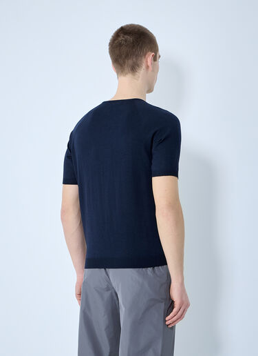 Miu Miu Wool Sweater Navy miu0160006