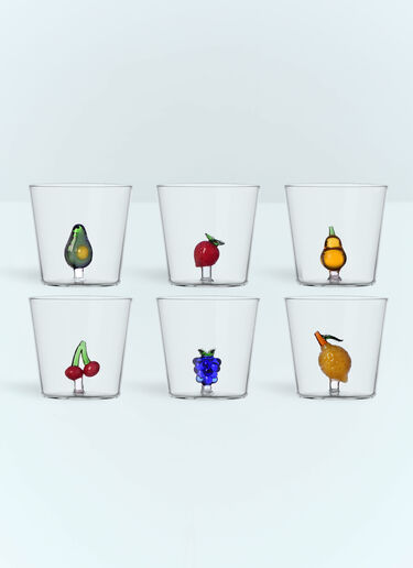 Ichendorf Milano Set Of Six Fruits And Flowers Tumblers Multicolour wps0691490