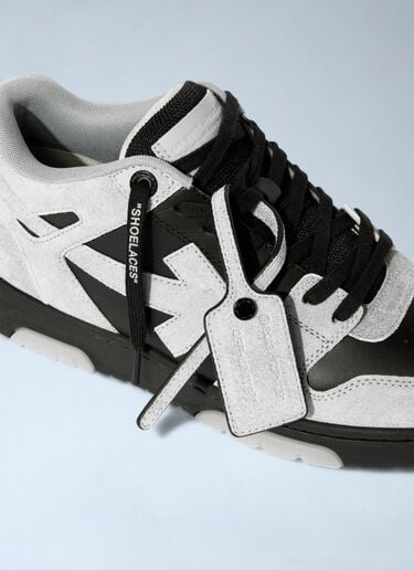 Off-White Out Of Office Suede Sneakers Black ofw0160097