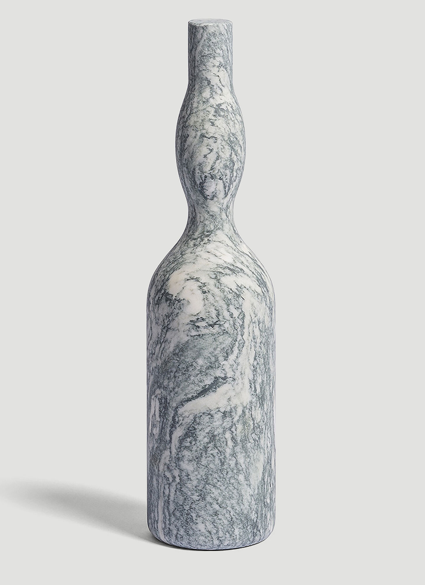 Salvatori Omaggio A Morandi Cipollino Bottle In Grey