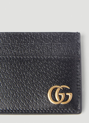 Gucci [GG マーモント] カードホルダー ブラック guc0145113