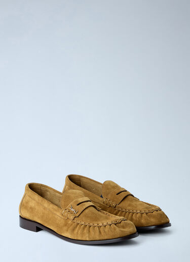 LN-CC® - Saint Laurent: Le Loafer 15 - Brown Saint Laurent Le Loafer 15 Brown sla0164020