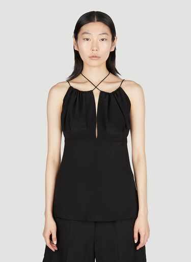 Gathered Top TOTEME Gathered Top Black tot0252015