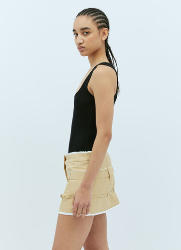 Jacquemus Le Body Gros Grain 连体衣 黑色 jac0256038