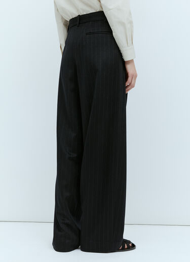 The Row Rufos Cashmere Pants Black row0253024