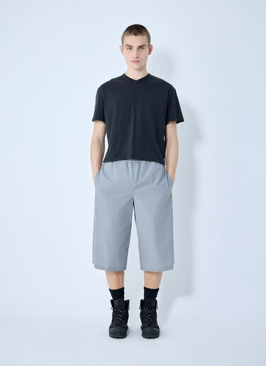 RIER Poplin Bermuda Shorts Grey rrr0160004