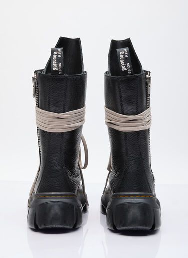 Rick Owens x Dr. Martens 1918 DMXL Calf Length Boots Black rod0256003