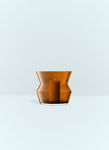 LSA International Medium Sculpt Vase Brown wps0691319