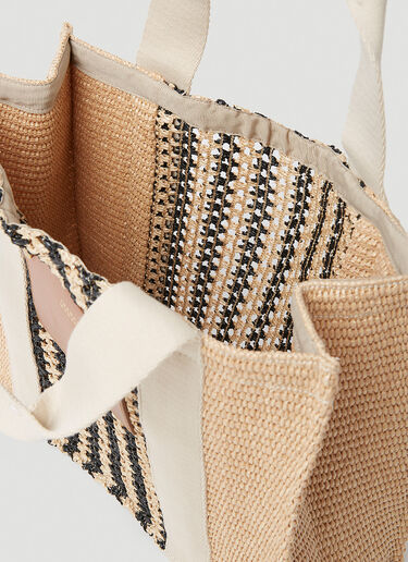 Isabel Marant Puebla Small Tote Bag Beige ibm0252022