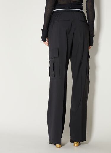 Helmut Lang Pull On Cargo Pants Black hlm0253008