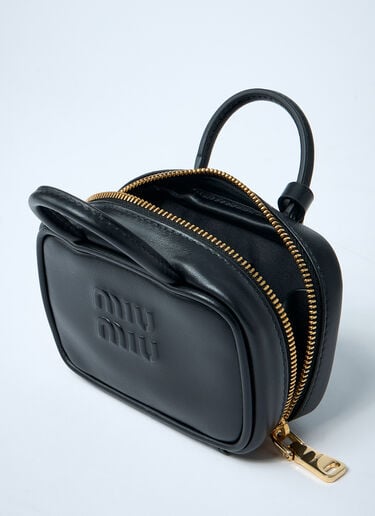 Micro Beau Leather Bag Miu Miu Micro Beau Leather Bag Black miu0262056