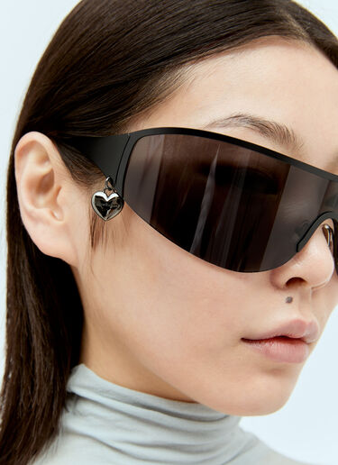 Acne Studios Metal Frame Sunglasses Black cns0356001
