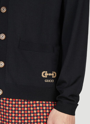 Gucci Horsebit Cardigan Black guc0152036