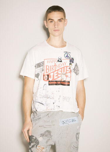 Graffitti T-Shirt Paly Graffitti T-Shirt Off White pal0158008