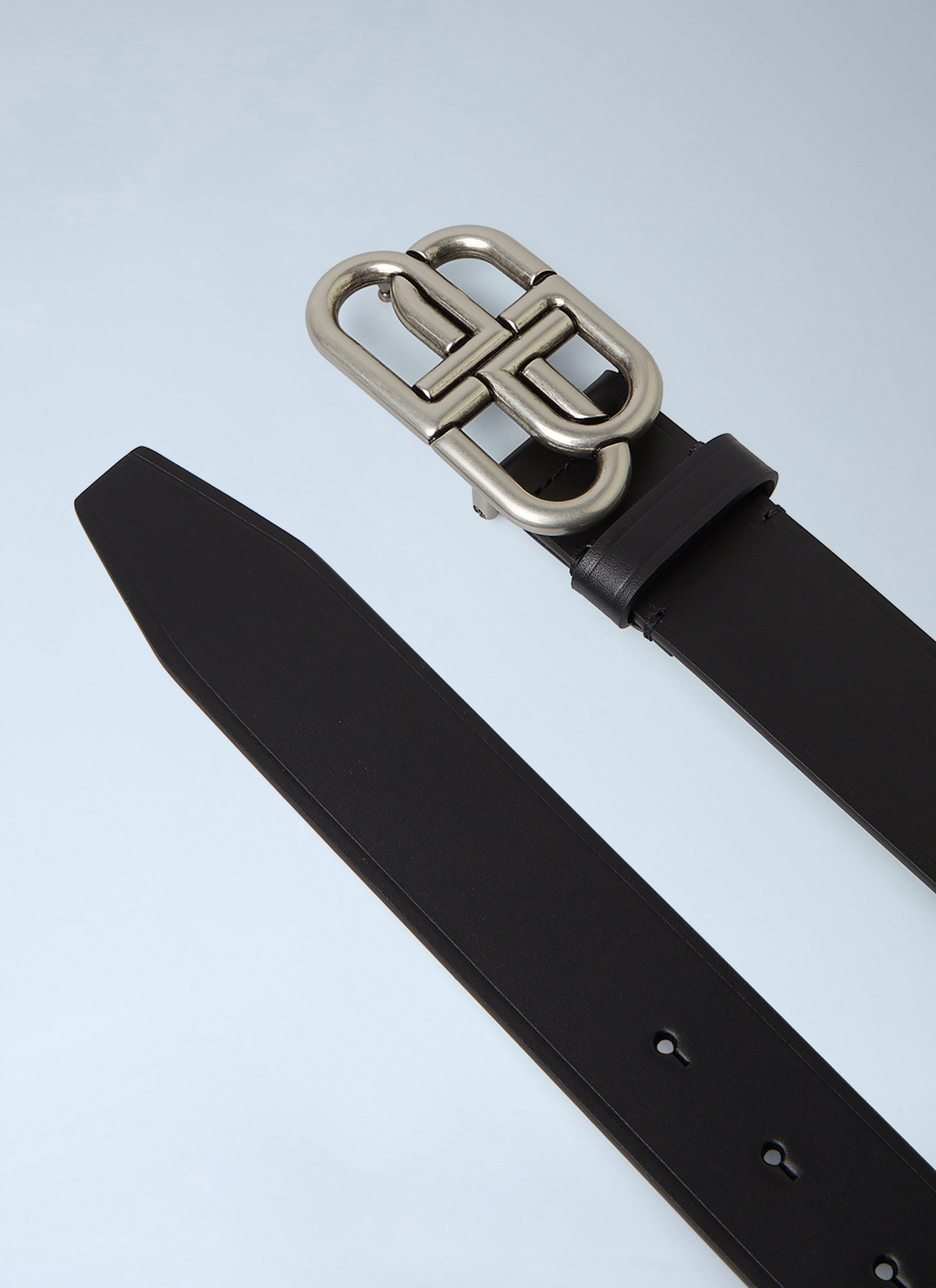 Balenciaga BB Large Belt in Black | LN-CC