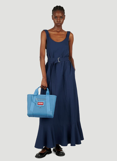 Kenzo Frilled Dress Dark Blue knz0252014