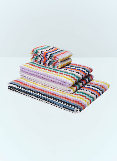 Missoni Set Of Five Riverbero Towels Multicolour wps0691591