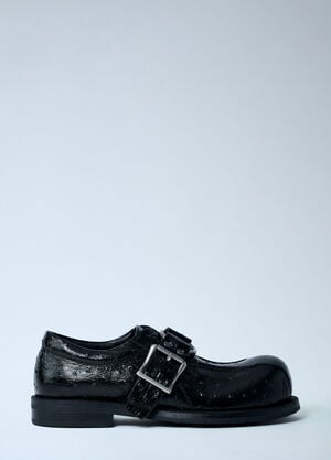 Martine Rose O Ring Leather Shoes Black mtr0162020