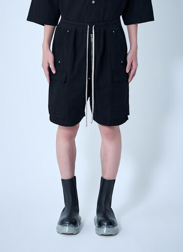 Rick Owens DRKSHDW Cargobela Shorts Black drk0164015