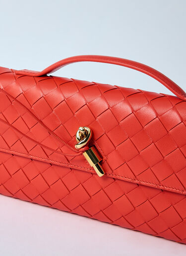Bottega Veneta Long Andiamo Clutch Orange bov0259066
