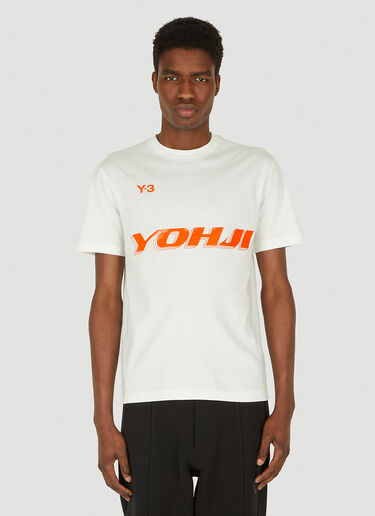 Y-3 Logo T-Shirt White yyy0349007