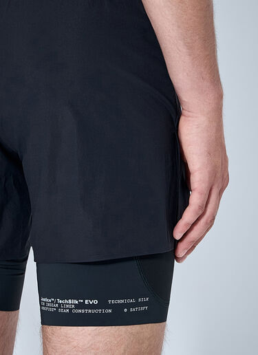 LN-CC® - Satisfy: Rippy Cordura 8 Shorts - Black Satisfy Rippy Cordura 8 Shorts Black sat0164005