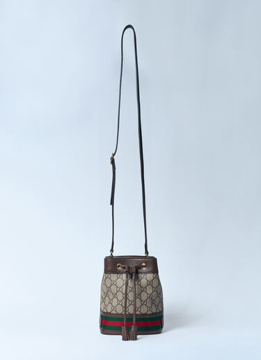 Gucci Ophidia 迷你 GG 水桶包 棕色 guc0243201