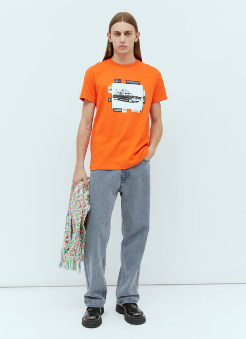 A.P.C. x JWA Job T-Shirt Blue apc0154016