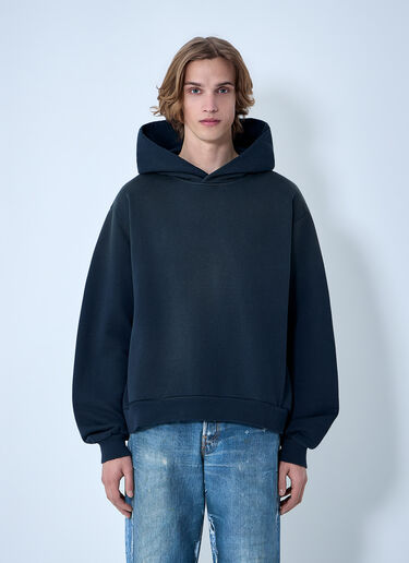 Logo Hooded Sweatshirt Acne Studios Logo Hooded Sweatshirt Black acn0364037