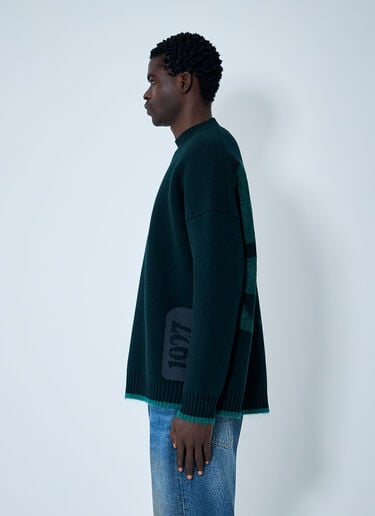 Jacquard Knit Sweater Lacoste Jacquard Knit Sweater Black lac0162014